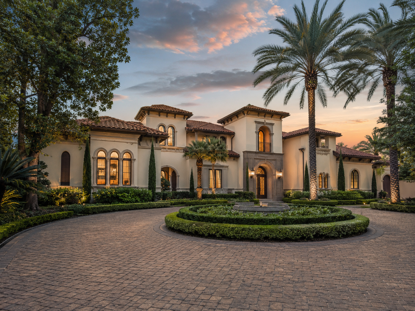 Elegant Houston home interior featuring luxury finishes and designer kitchen with marble countertops